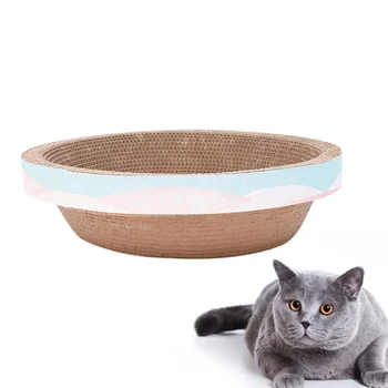 

1pc Cat Toy Stylish Chic Creative Corrugated Paper Nest for Kitten