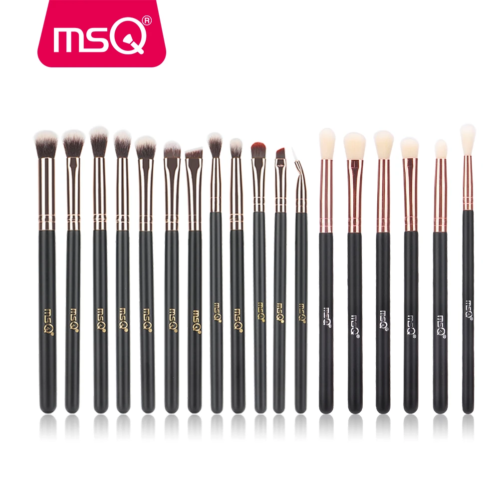 Msq 6pcs 12pcs 18pcs Professional Eye Makeup Brushes Set Eyeshadow