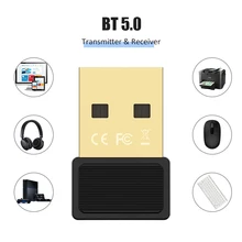 Adaptateurs Bluetooth USB sans fil, puce BT 5.0 RTL8761B, dongle usb pour PC, haut parleur, tablette, imprimante, musique, récepteur Audio, transmetteur