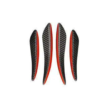

1 Set Front bumper Universal Real Carbon Fiber Spoiler Air Knife for bmw
