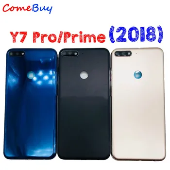 

for Huawei Y7 Prime 2018 Battery Cover Back Housing Rear Door Case For Huawei Y7 Pro 2018 Battery Cover LND L22 LX2 L21 LX3 L23