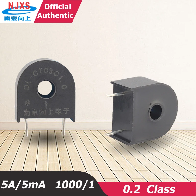 miniature current transformer pcb encapsulated DL-CT03C1.0 5A/5mA 1000/1 replace zmct103 ring type transform cast resin | Обустройство