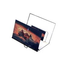 HD оптический мобильный телефон 3D экран видео лупа 8 дюймов кронштейн увеличенный Настольный смартфон фильм усилительный проектор стенд