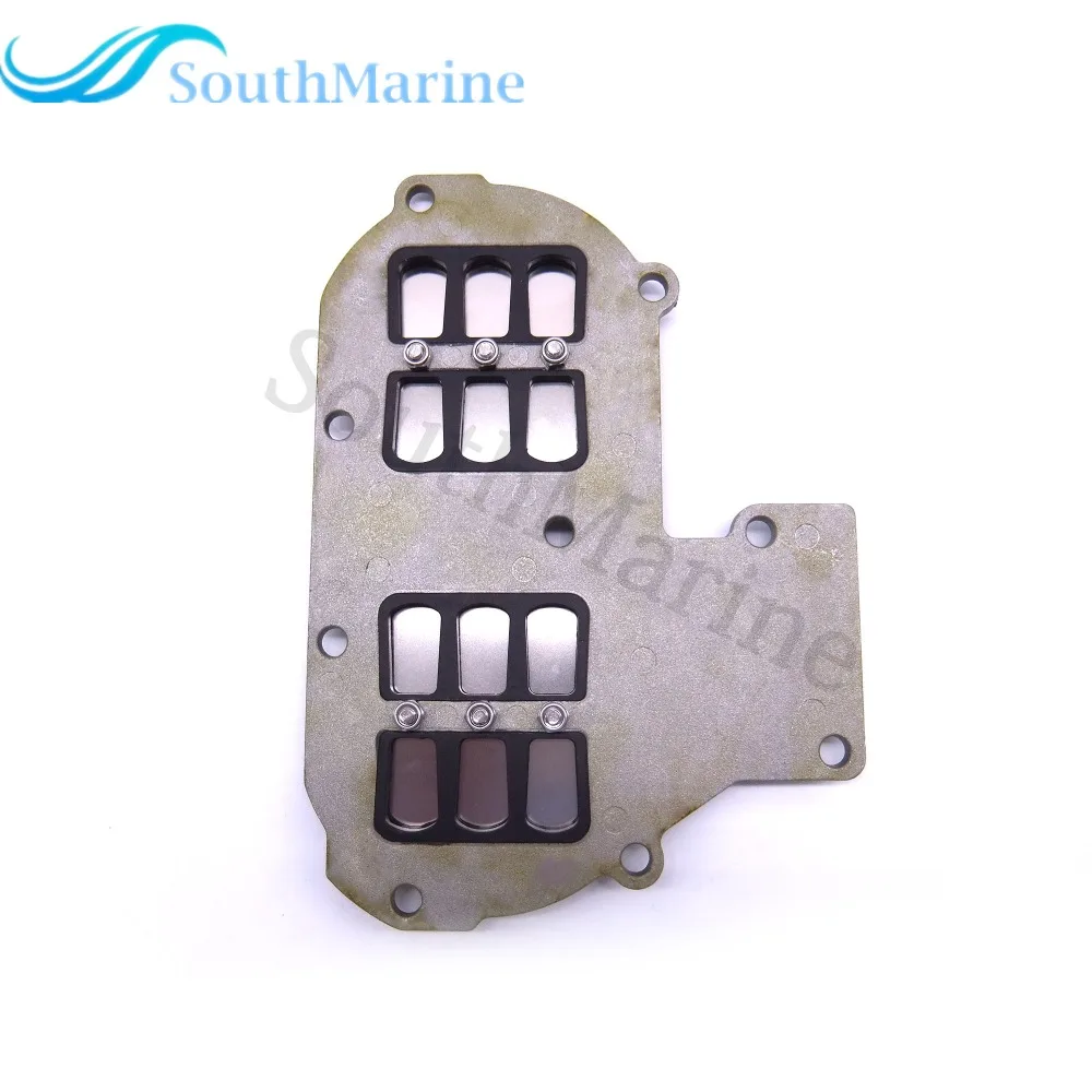 Тростниковый клапан в сборе 689-13610-01-00 61N-13610-00-00 для Yamaha C25 C30 CV25 CV30 25HP 30HP подвесных лодочных моторов двигателя