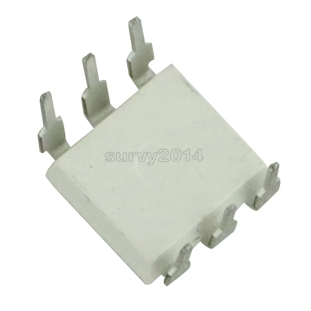 5PCS IC MOC3051 OPTOKOPPLER TRIAC-OUT 6-DIP NEUE