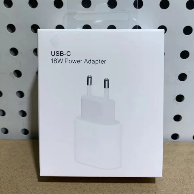 USB C автомобильное зарядное устройство адаптер для iPhone 12 Pro мини 11 XR X XS Max 8 Быстрая зарядка EU 18 Вт PD Кабель с