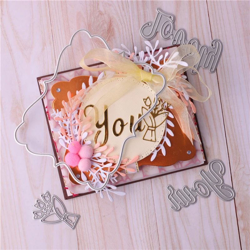 

Eastshape You Are Lovely Word Dies Metal Cutting Dies New 2020 for Card Making Scrapbooking Album Embossing Craft Letter Dies