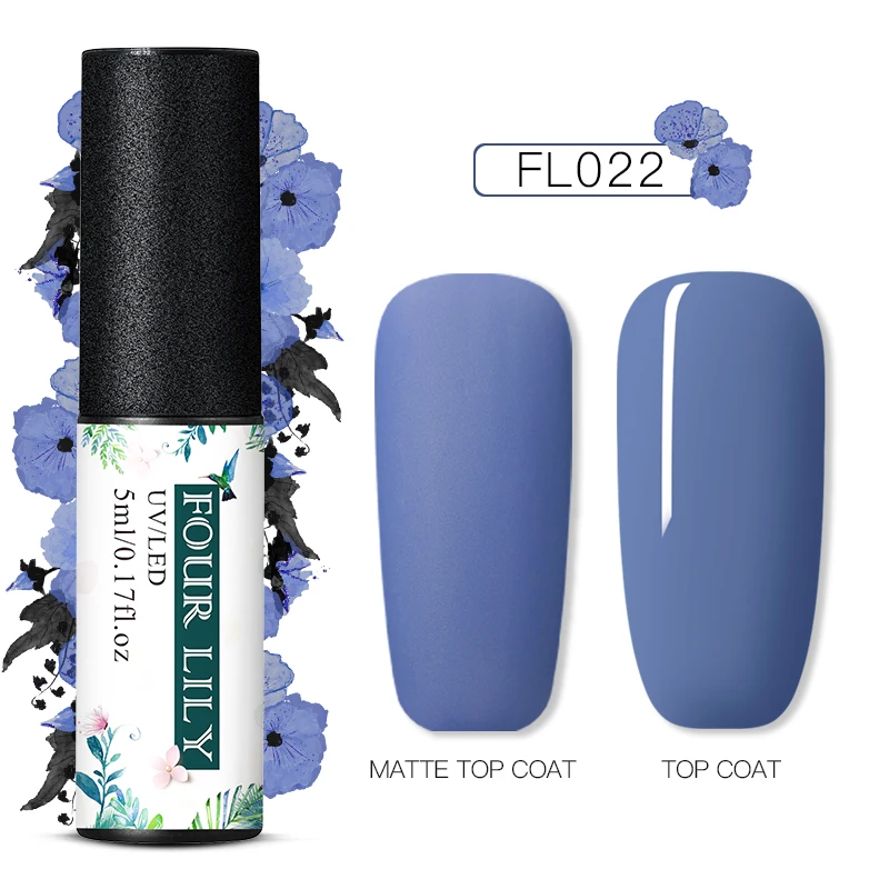 TS06793 FOURLILY 5 мл матовый Гель-лак для ногтей долговечный замачиваемый УФ-Гель-лак для маникюра Чистый Цвет Гель-лак для ногтей для дизайна ногтей - Цвет: TS06793