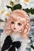 BJD doll 1/3 1/4 1/6 MSD DD super soft silk hair - Flower Field girl 5 color optional doll accessory ► Photo 3/5