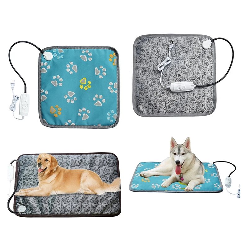 

PVC Adjustable Temperature Controller Mats Pet Heating Blanket Dog Cat Accessories Waterproof Pet Fast Heating Warm Pads