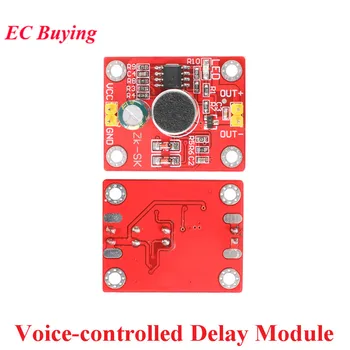 

5pcs Voice-controlled Delay Module Sound Trigger Direct Drive LED Motor DIY Table Lamp Electric Fan Electronic Building Blocks