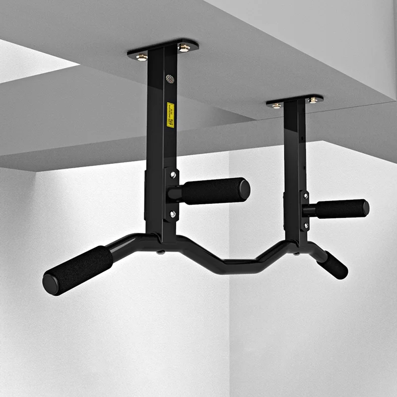 Fitness Wall Mounted Pull Up Bar Home Heavy Duty Chin Up Bar Indoor Strength Training Equipment Horizontal Bearing 300kg