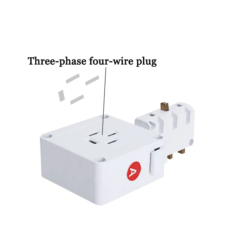 Lighting Busway Wall Socket Safety Sliding Type Quick and Convenient Three Phase Four Wire Socket