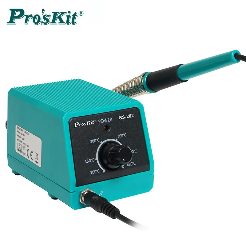 Pro'skit SS-202G professional Mini Soldering Station with slim soldering iron tips portable for soldering and desoldering