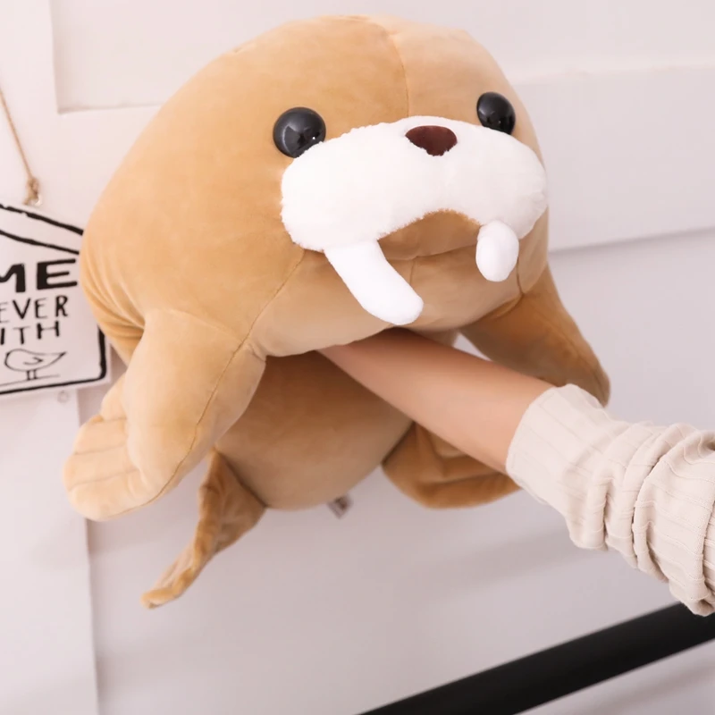 Moet versieren Modernisering Walrus Knuffel Kussen Knuffel Pop Simulatie Grappig Kantoor Sofa Kussen  Vakantie Cadeau Speelgoed Voor Kinderen Kussen Leuke Pluche|null| -  AliExpress