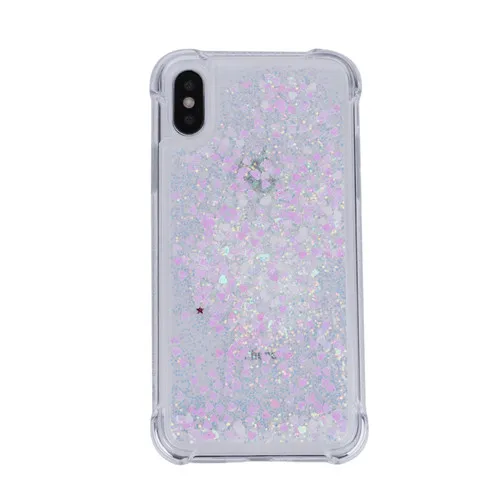 Шикарный чехол с динамическим жидким песком для iPhone 11 Pro X XS MAX XR 6 6S 7 8 Plus 5 5S роскошный блестящий чехол из ТПУ с зыбучим песком - Цвет: DBAX