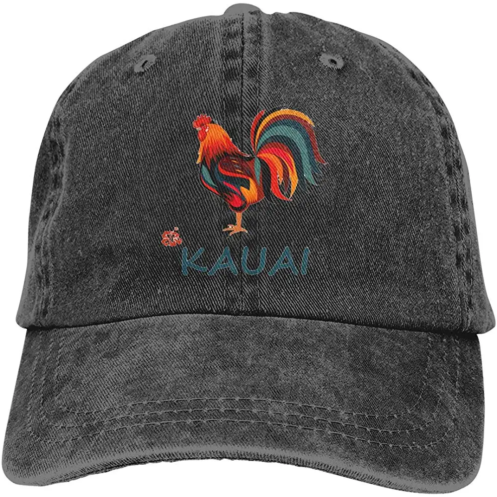 Kauai дикий петух Унисекс Ковбой бейсболки Дальнобойщик шапки Серый