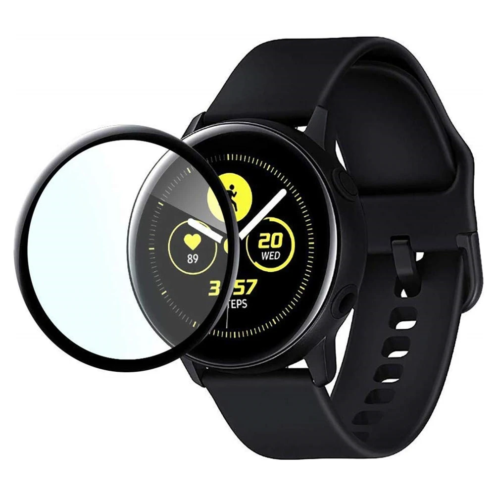 Для Galaxy Watch Active2 44 мм защита экрана полное покрытие закаленное стекло пленка для