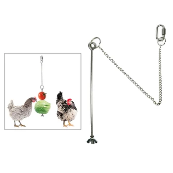 

Birds Veggies Skewer Fruit Holder for Chicken Vegetable Hanging Feeder Toys