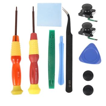 

7/8/10Pcs 3D Analog Joystick Replacement Gamepad Thumb Stick Repair Tool Set for Nintendo Switch NS Joystic Joy Con