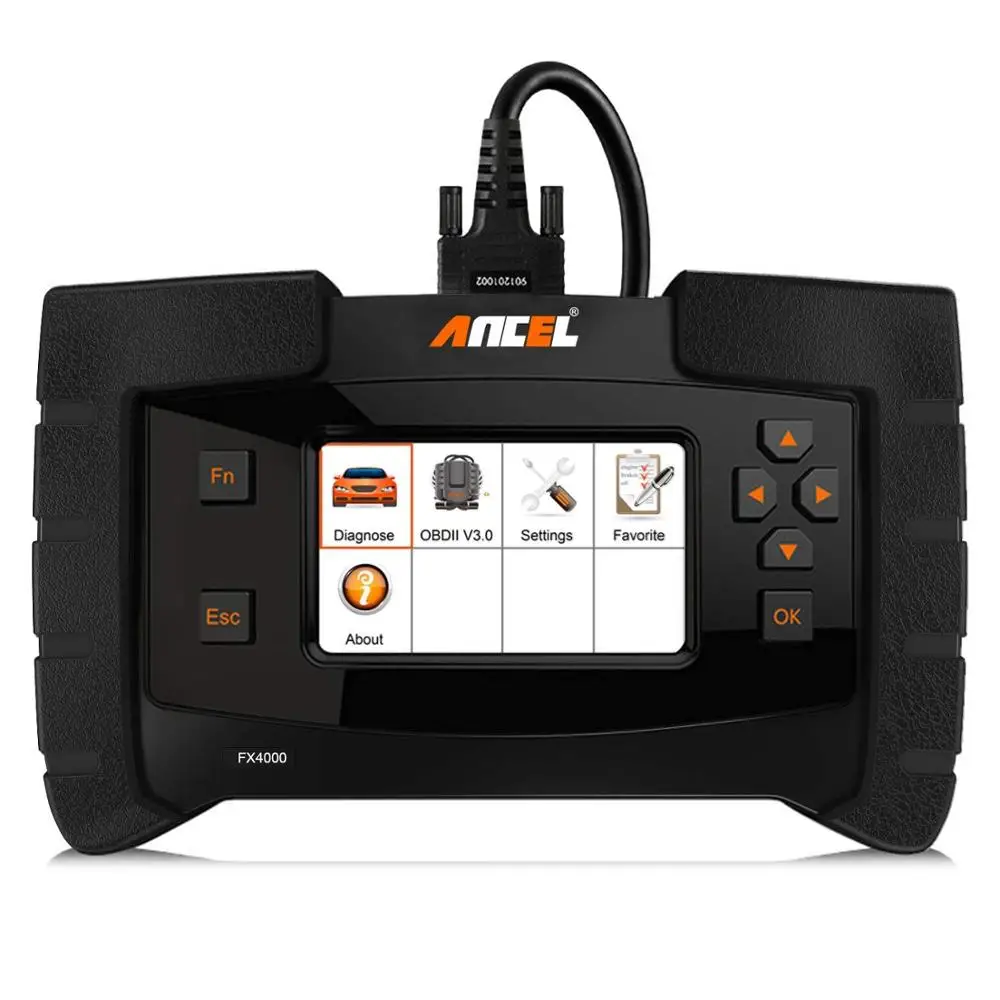 ANCEL FX4000 OBD2 автомобильный сканер ABS подушка безопасности EPB Трансмиссия масло