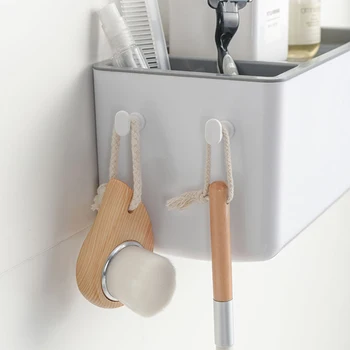 

Wall Hair Dryer Rack Stand Space Bathroom Wall Rack Shelf Storage Rack KSI999