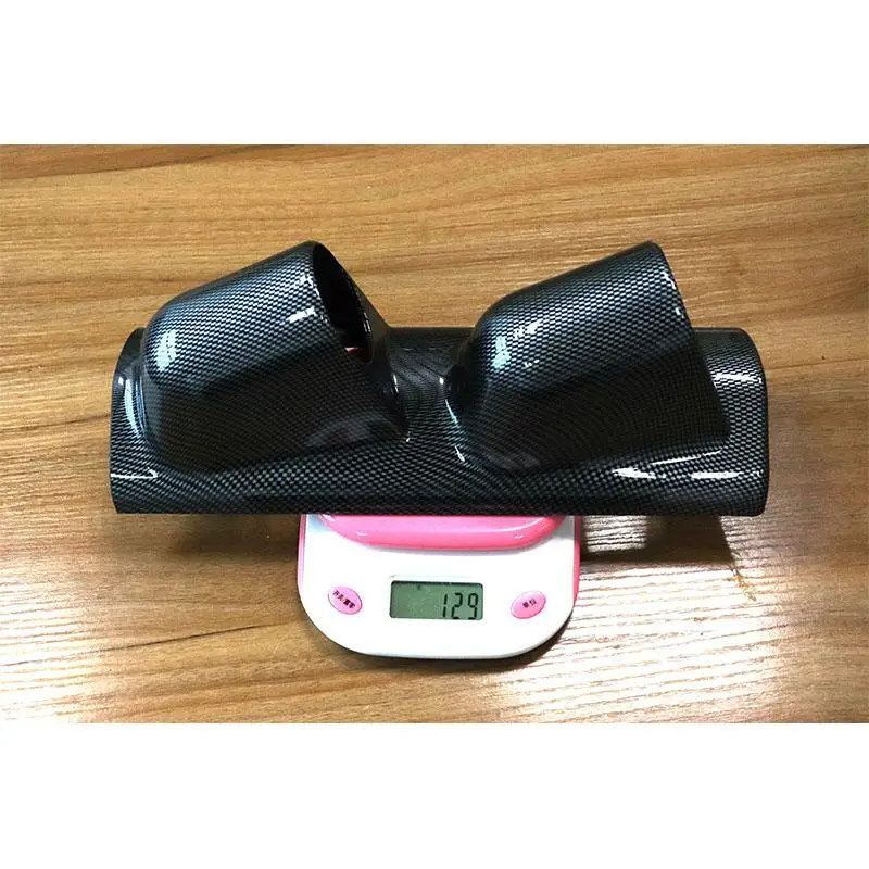 Нет 52 мм пластиковые двойные отверстия Углеродные линии столб Автомобильный