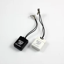 

Micro SD Mini Card Reader with Lanyard, LED Indicator Light, Data Transfer Fast and Convenient, Easy to Carry, Plug and Play
