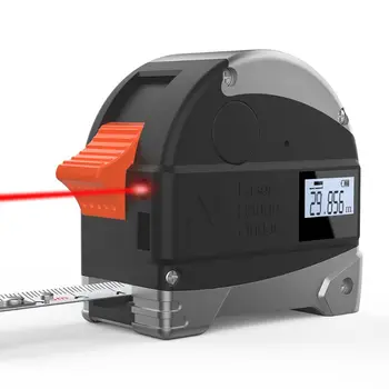 

2in1 98ft/30m Laser Rangefinder Digital Tape Measure USB Charging Distance
