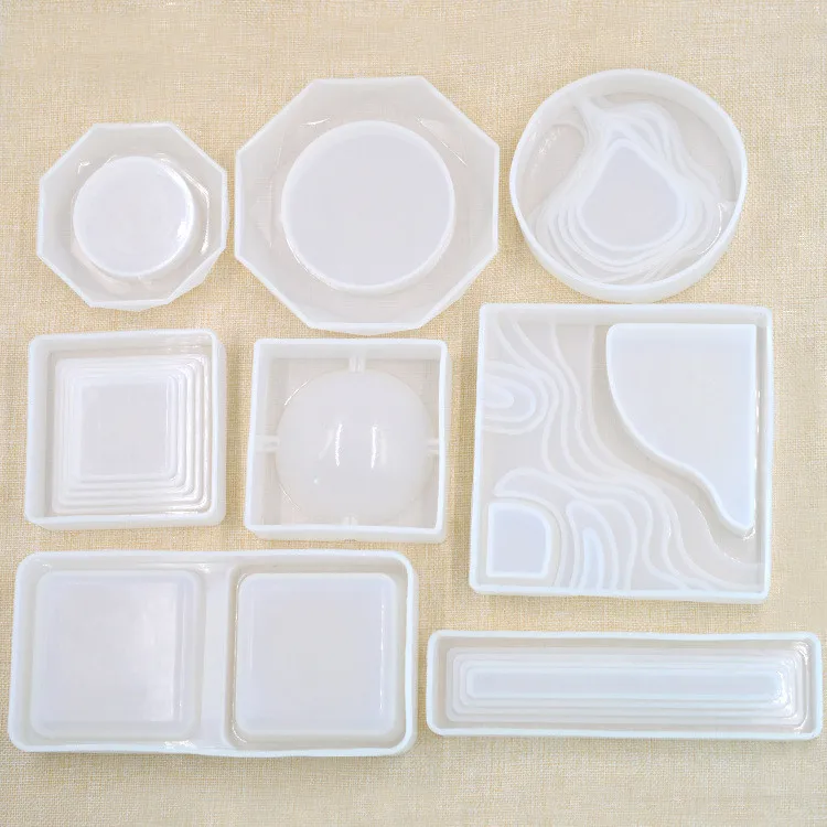 

1pc Silicone Mold Ashtray DIY Jewelry Making Mold Beach Island Nature Coastline UV Resin Molds