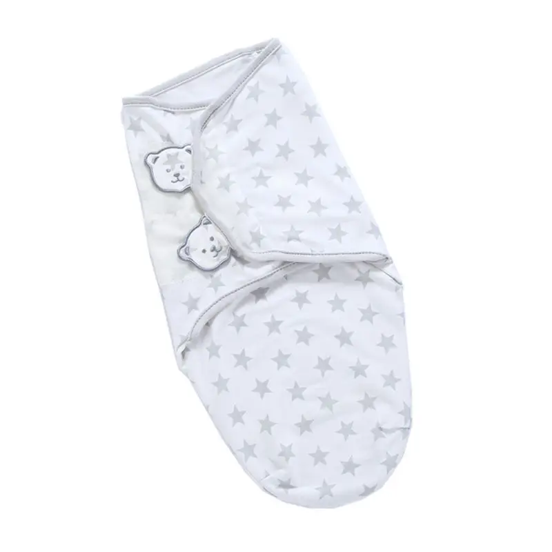 

Soft and Adjustable Cotton Infant Sleeping Bag Original Swaddle Bag Wrap Blanket for Baby 0-6 Months Unisex