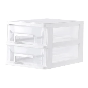 

2pcs Desktop Organizer Drawer Makeup Display Kitchen Spice Jar Storage Rack