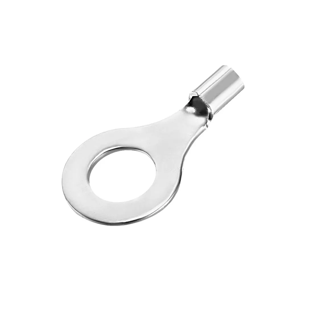 

uxcell 1000Pcs RNB1.25-6 Non-Insulated U-Type Copper Crimp Terminals 0.5-1.5mm2 Wire Connector Silver Tone