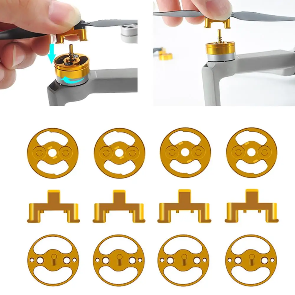 Пропеллер с ЧПУ быстроразъемный базовый двигатель крышка для DJI Mavic air 2 пропеллер