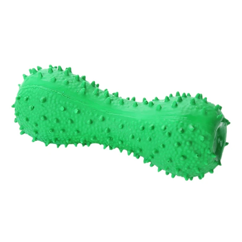 Light Green Игрушки для домашних животных, четыре чистящие средства для безопасной уборки, натуральные жевательные латексные зубы для собак, скрипучий дизайн - Цвет: Light Green
