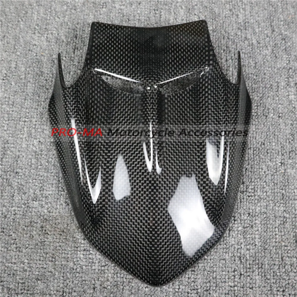 Передний обтекатель мотоцикла из углеродного волокна для Ducati Diavel 2016-2018 гладкое