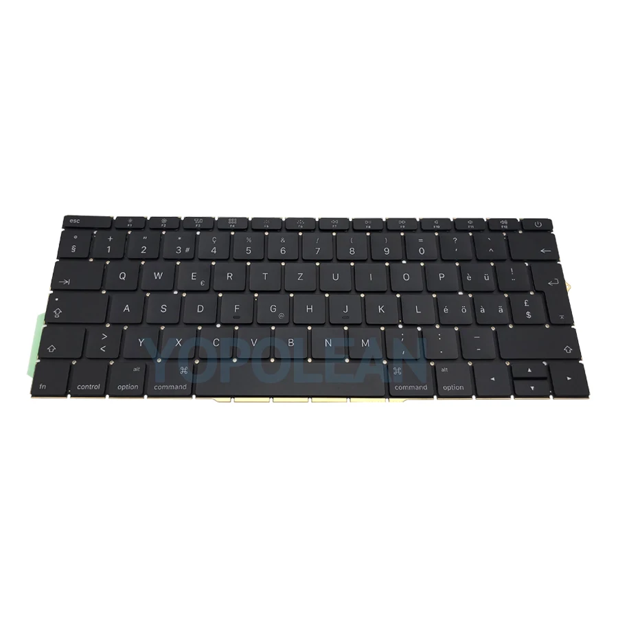 A1708 швейцарская клавиатура на замену для Macbook Pro retina 1" Late Mid