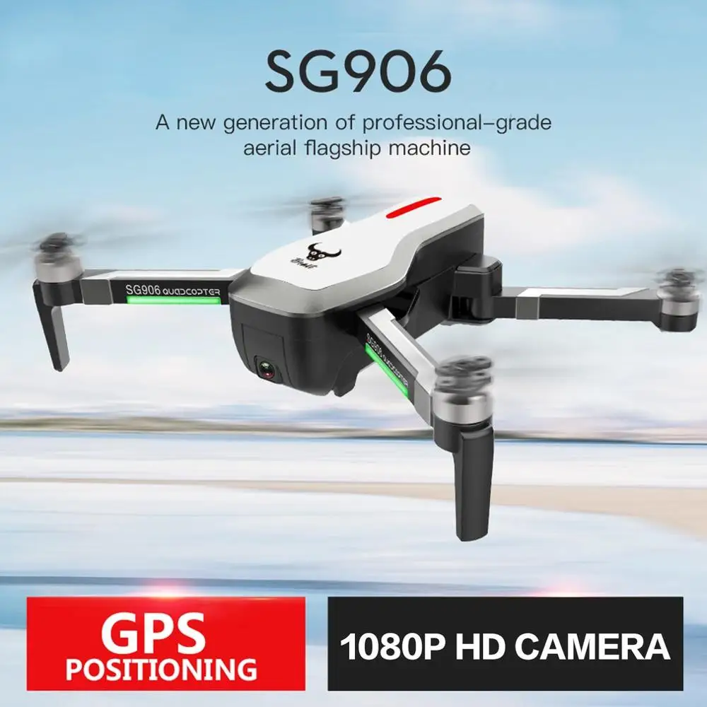 SG906 gps 5G wifi FPV с селфи складной 1080 P/4 K Ультра HD камера RC Дрон Квадрокоптер RTF VS XS809HW SG106 Общая коробка+ battey