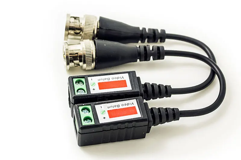 2 шт./лот BNC CAT5 Кабель камера CCTV UTP202A пассивный видео балун к UTP коннектор трансивера кабель