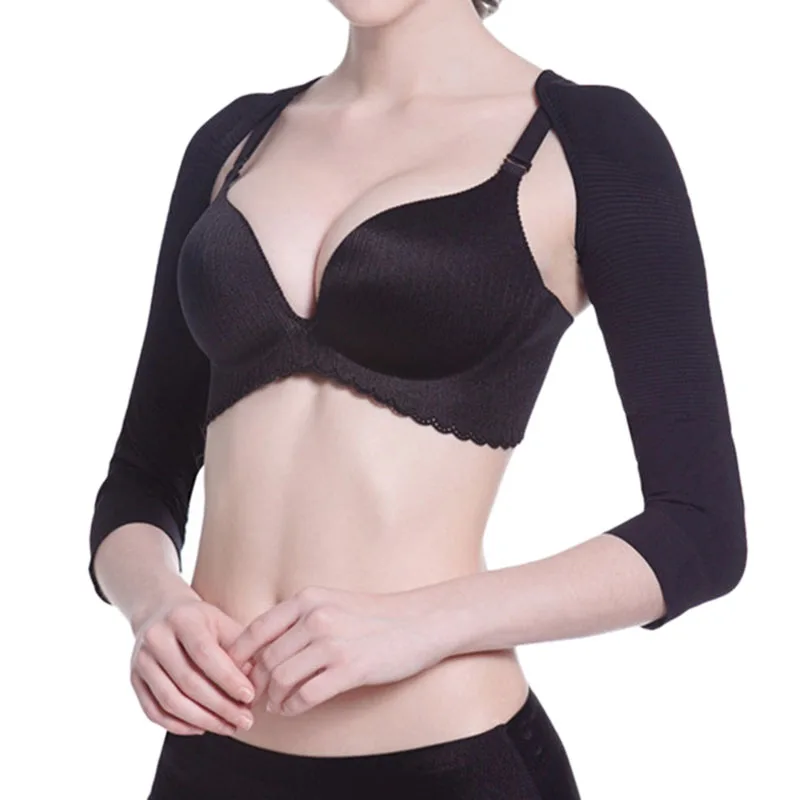 

Female Arm Set Weight Loss Back Posture Corrector Humpback Prevent Body Elasticity Shaper Shoulder Long Sleeve Tops Tool