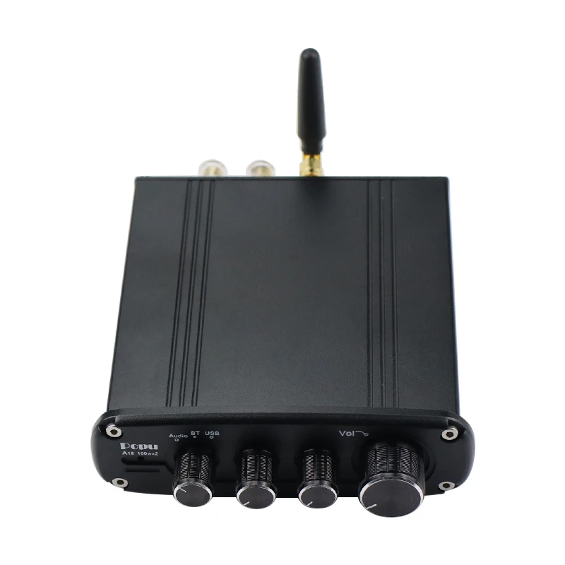 GHXAMP TPA3116D2 усилитель мощности жесткое декодирование 100 Вт* 2 Bluetooth 5,0 цифровой усилитель мощности USB декодер 4-8 Ом