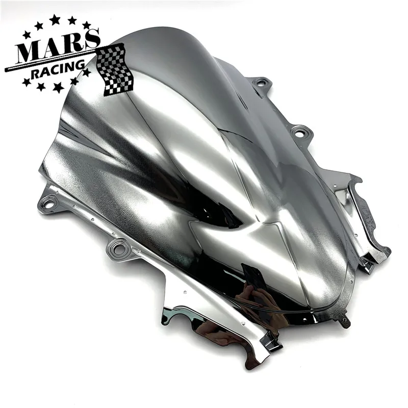 Мотоцикл гальванический лобовое стекло козырек-отражатель для YAMAHA YZF R15 V3.0 YZF-R15 V3 двойной пузырь