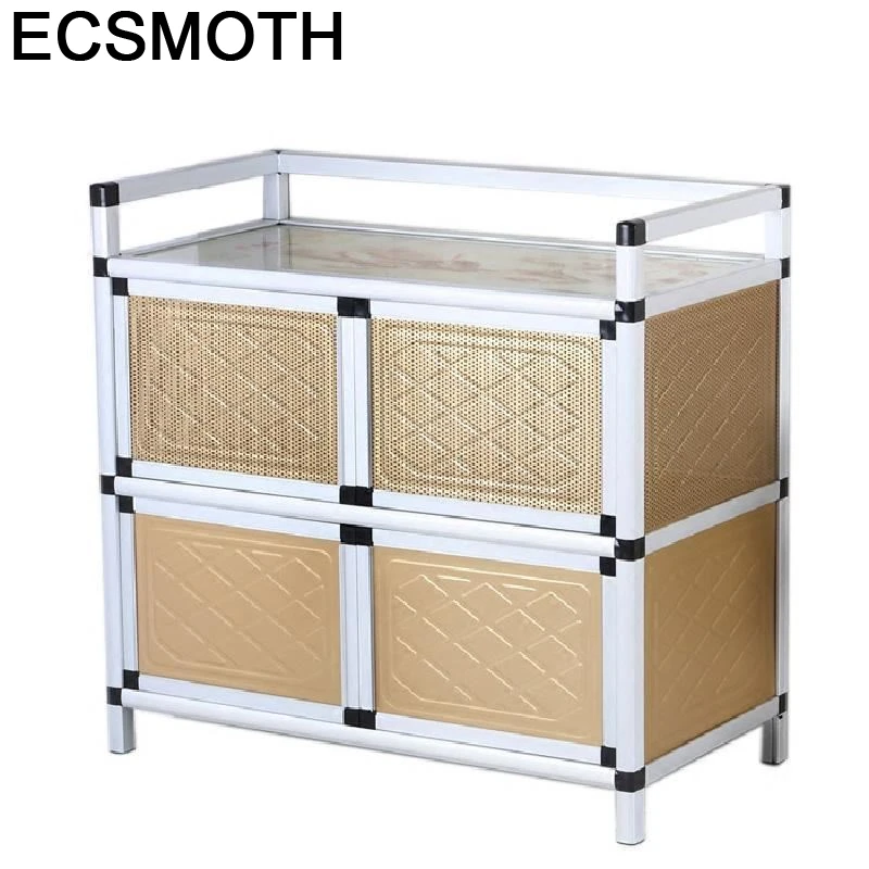 

End Sidebord For Room Tea Comedores Side Tables Furniture Aluminum Alloy Meuble Buffet Cabinet Cupboard Mueble Cocina Sideboard