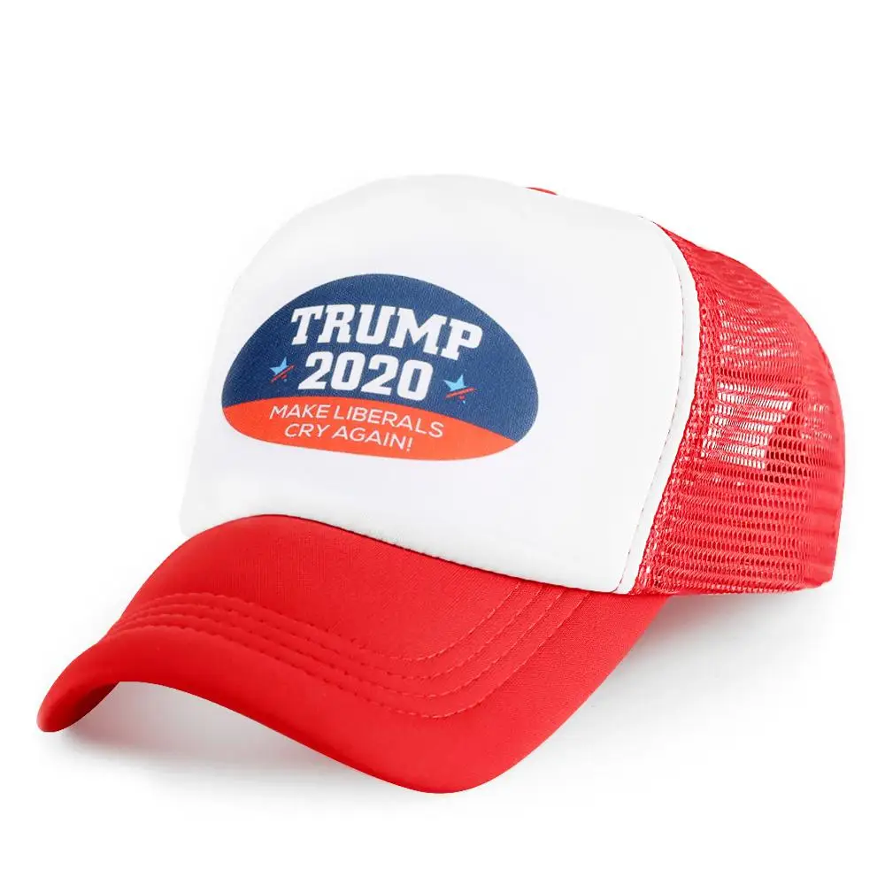 Trump 2020 мужские бейсболки в стиле хип хоп Детские облегающие Красные шапки женские