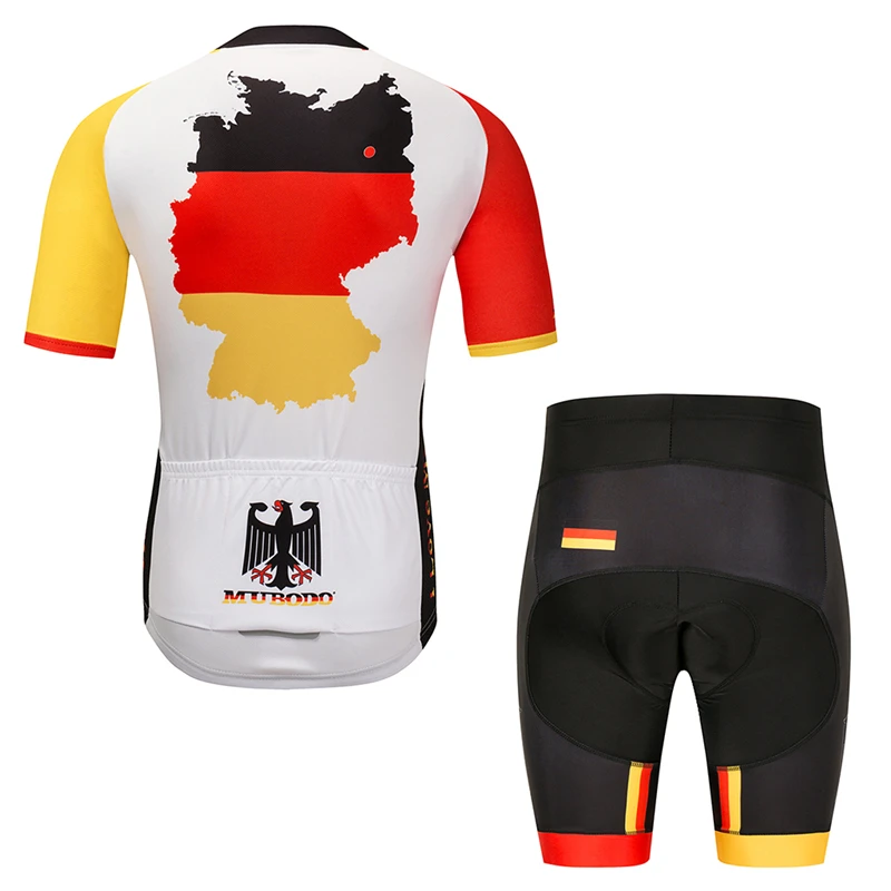 

2019 Cycling Clothing Bike jersey Quick Dry Mens Bicycle clothes summer Quick Step team Cycling Jerseys gel bike shorts set