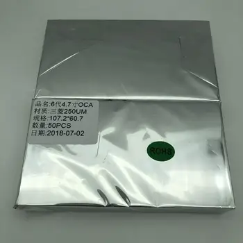 

YMJ 50pcs/bag 250um Optical Clear Adhesive For ip 6/6S/7/8 LCD touch screen glass oca film laminating no bubble repair