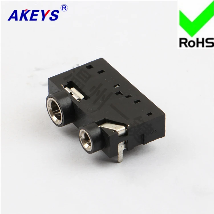 

4 PCS PJ-357A power socket 3.5 headphone socket 6 foot socket 2 fixed foot 3.5MM socket base