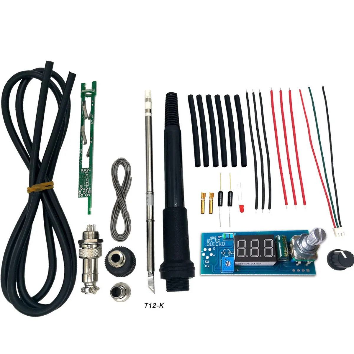 KSGER T12 STC LED Electric Unit Digital Soldering Iron Station Temperature Controller DIY Kit Fit For HAKKO T12 LED Vibration Switch Power Tool Accessories ZKAIAI Solder KSGER T12 STC LED Electric Unit Digital Soldering Iron Station Temperature Controller DIY Kit Fit For HAKKO T12 LED Vibration Switch Power Tool Accessories ZKAIAI Solder