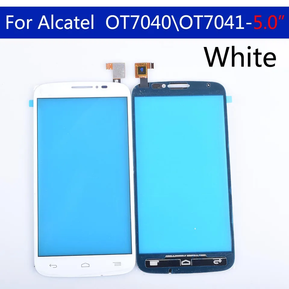 Сенсорный экран для Alcatel One Touch Pop C7 Dual OT7041 OT 7041X 7040A 7041D 7040E сенсорный экран панель сенсор дигитайзер Замена