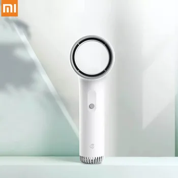 

Xiaomi Weiyuan Handheld Bladeless Fan Safety Strong Wind Low Noise Beautiful Portable Mini USB Rechargeable Air Fans